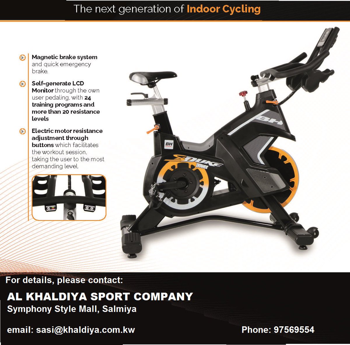 station bike workout