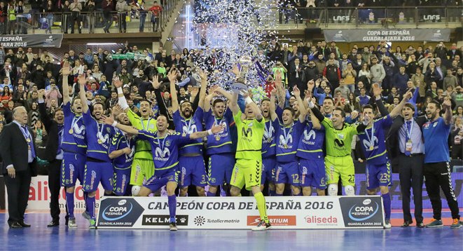 ligaprimefutsal's tweet photo. CONCURSO | ¡Gana el balón de la Final de la #CopaLNFS firmado por los Campeones! https://t.co/NdAeeR9L83 #LNFS https://t.co/1fDEitlPZN