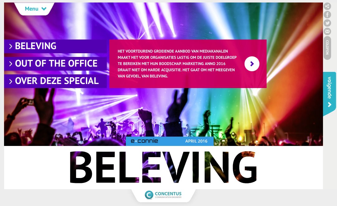 concentus's tweet photo. De nieuwe Concentus special is uit! Dit keer met het thema #Beleving je leest hem op: https://t.co/QzkgFtVkA0 https://t.co/UycKMuZa6x