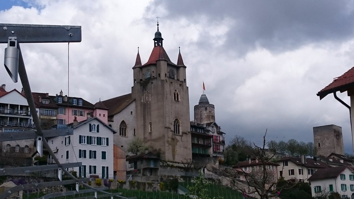 Such a quaint little town. #Orbe #Switzerland