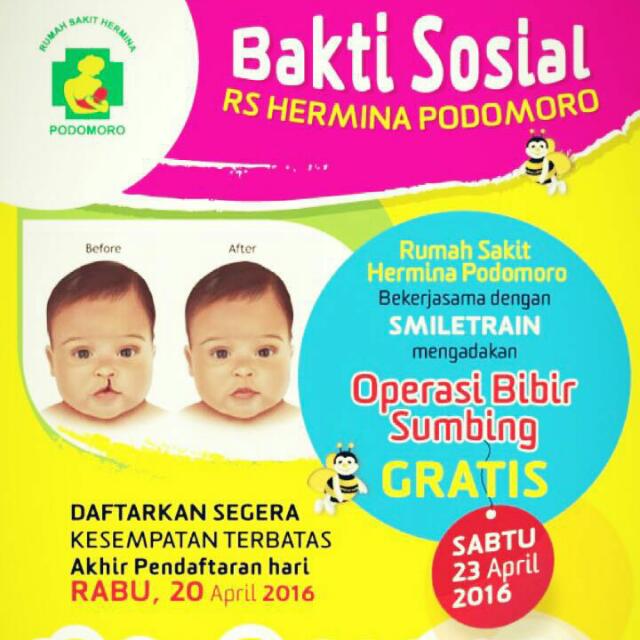 InfoTjPriok's tweet photo. Bakti Sosial Operasi Sumbing di daerah Sunter Jakarta Utara @Missdamayanti @JamilAzzaini @AntiMiras_JKT https://t.co/F9qTfpYDg1