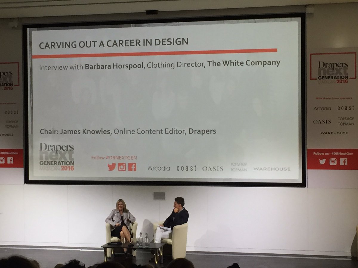 Arcadia_Deborah's tweet photo. Advice from Barbara Horspool 'don't change jobs for money, change for the opportunity' #DRNextGen @Arcadia_Talent https://t.co/d4VDlIdFTP