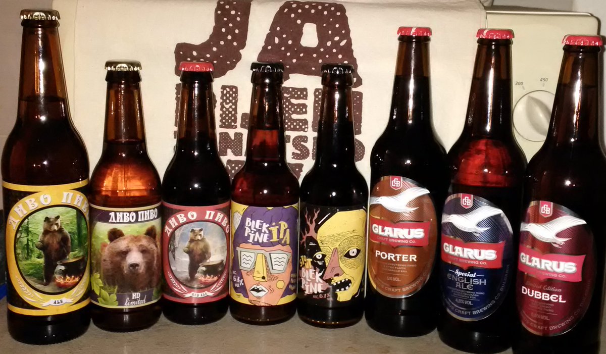 RokNBir's tweet image. #DivoPivo #BlekPine #GlarusBeer #craftbeer #bulgaria #100beersbg