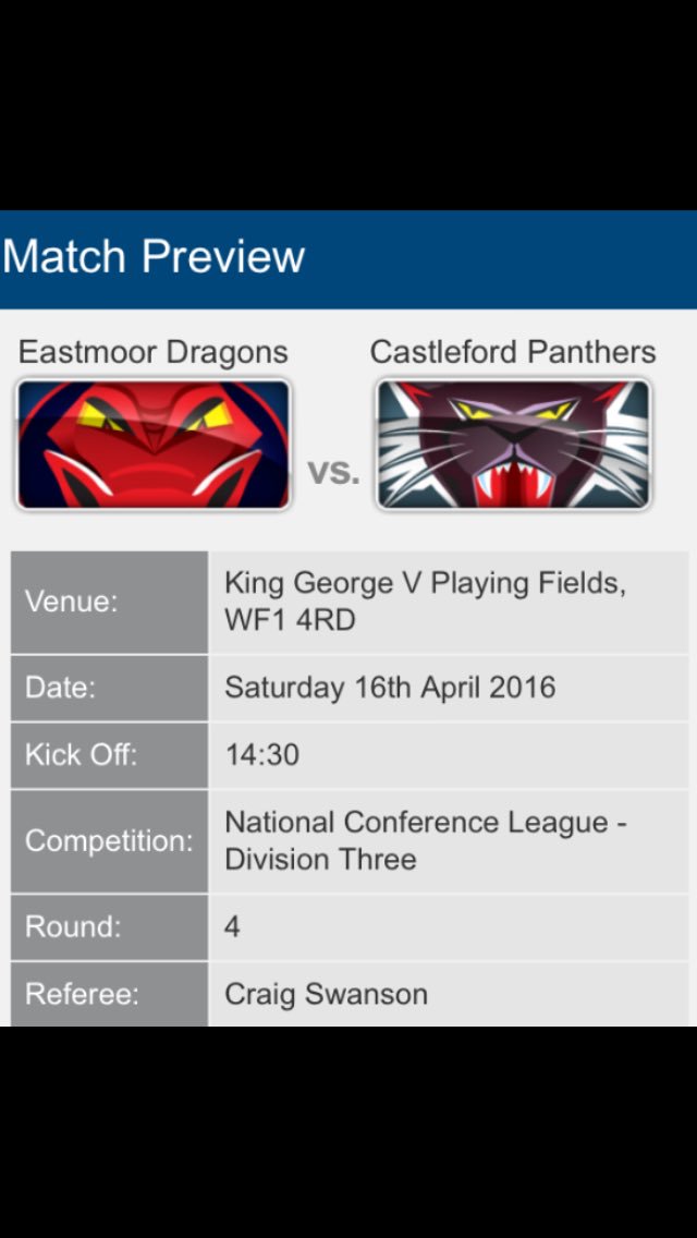 Captains run tonight before round 4 of <a href="/OfficialNCL/">National Conference League - RL</a> V <a href="/EastmoorARLFCOA/">Eastmoor Dragons</a> #panthers ⚫️⚪️⚫️