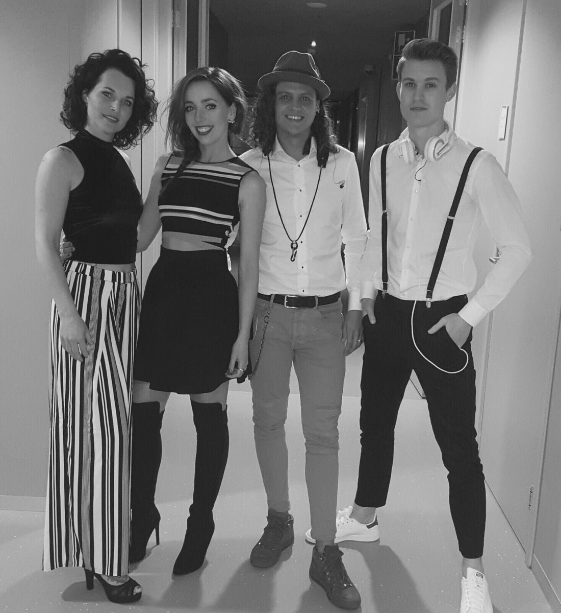 The FloorJaxx crew for the past 2 days rocking the stage <a href="/Rabobank/">Rabobank</a> #floorjaxx #djliveact #rabobank #events