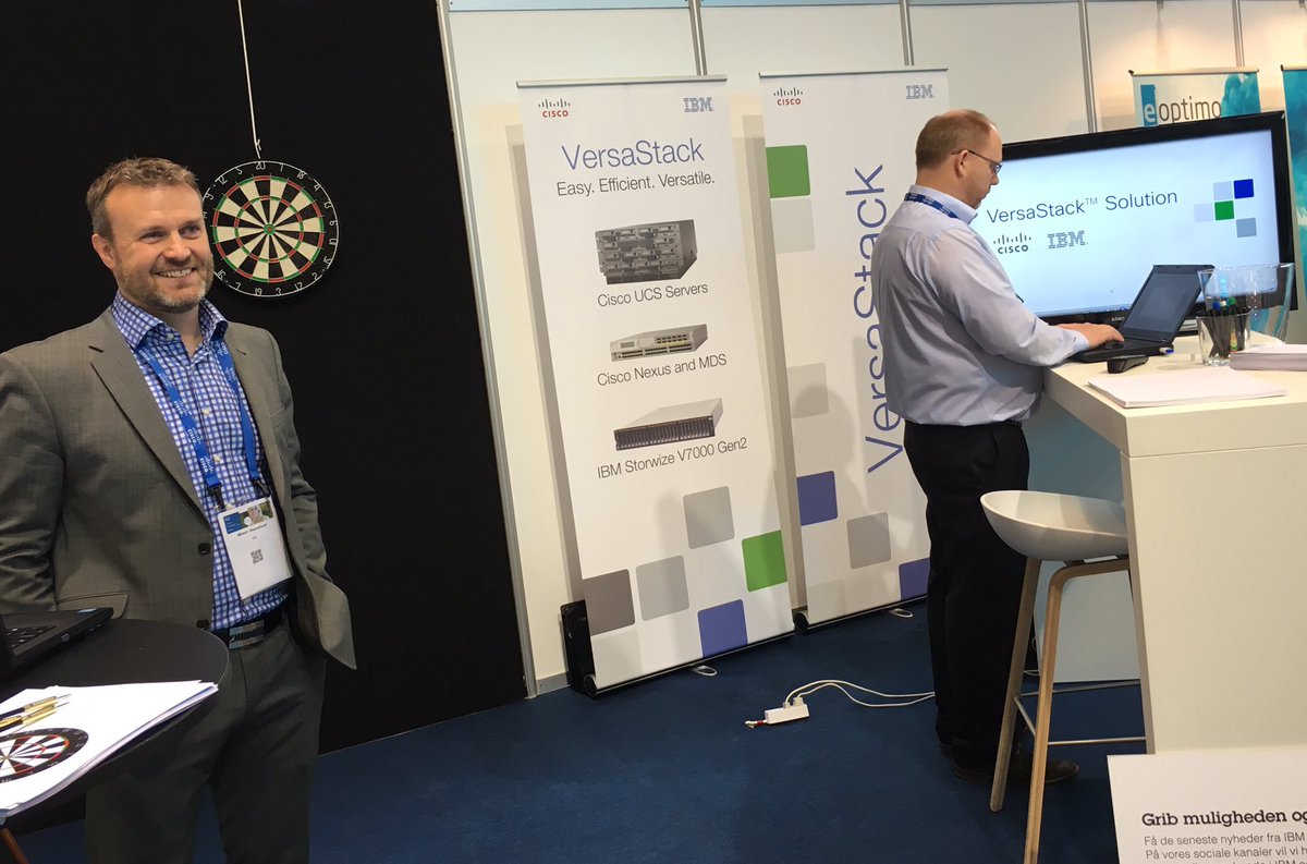 LudiHelt's tweet photo. Vi er klar ved #ciscoconnectdk - @ibmdanmark #versastack #winit https://t.co/Syg1gcQSKH