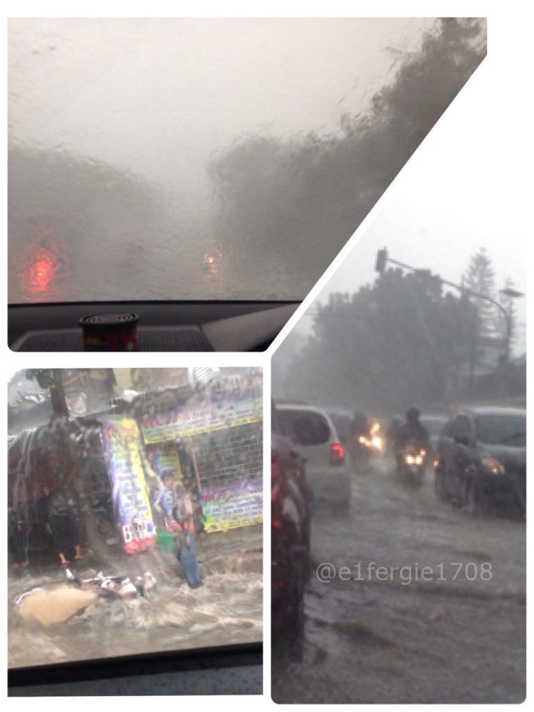 Bandung hujan angin @infobandung @ridwankamil ini daerah suci dan sekitarnya baru aja (hati2 motoris)