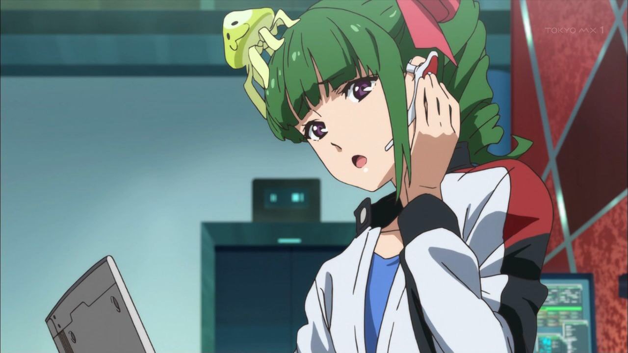 マクロスまとめ船団 祝マクロスd劇場版 マクロスd ２話に登場したオペ子の頭についてるクラゲってなんだろうｗ T Co M5rc4dltva Macross マクロスデルタ マクロスd T Co Rbds8qvyfm Twitter