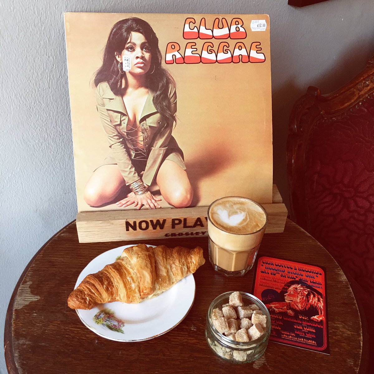 lioncoffeerec's tweet photo. Good morning from Lion HQ in #Clapton... Currently listening to #ClubReggae (rare #Trojan comp) 👌☕️🎶💕 https://t.co/3zCR15w7AS