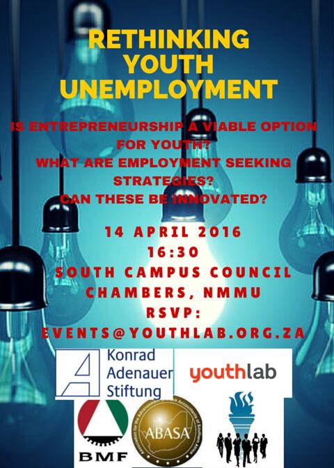 YouthLabZA's tweet photo. Good morning Port Elizabeth! We're at NMMU to discuss youth unemployment today. Join us. Details in the flyer 👇🏾 https://t.co/l2FeAXf2Zk