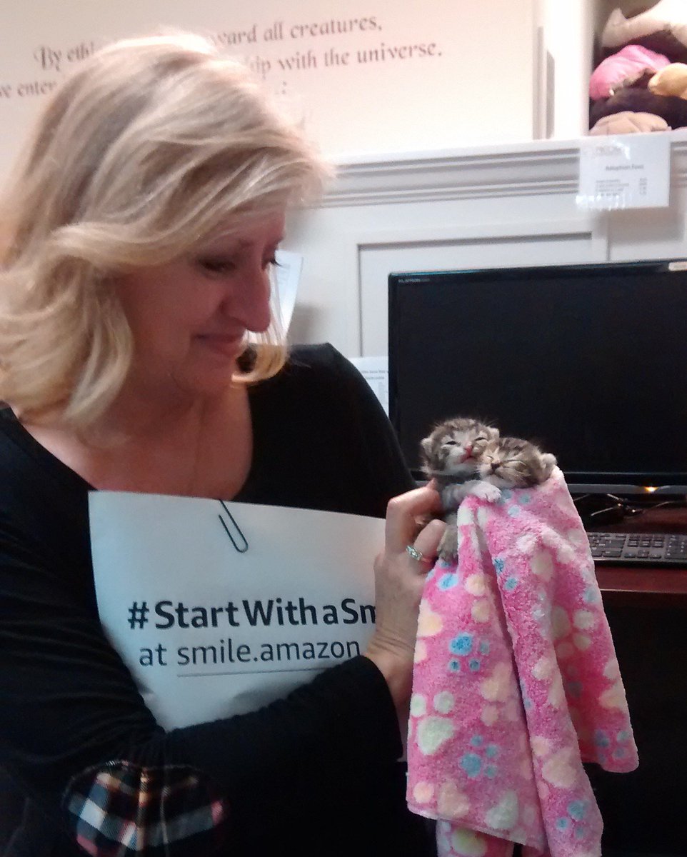 Kitten season has begun! We'll be feedin' dem babies when you #StartWithASmile.