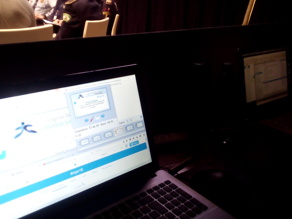 oscarvilareal's tweet image. Arrancando el segundo día de Congreso policial. #mpo16 seguimos twitteando