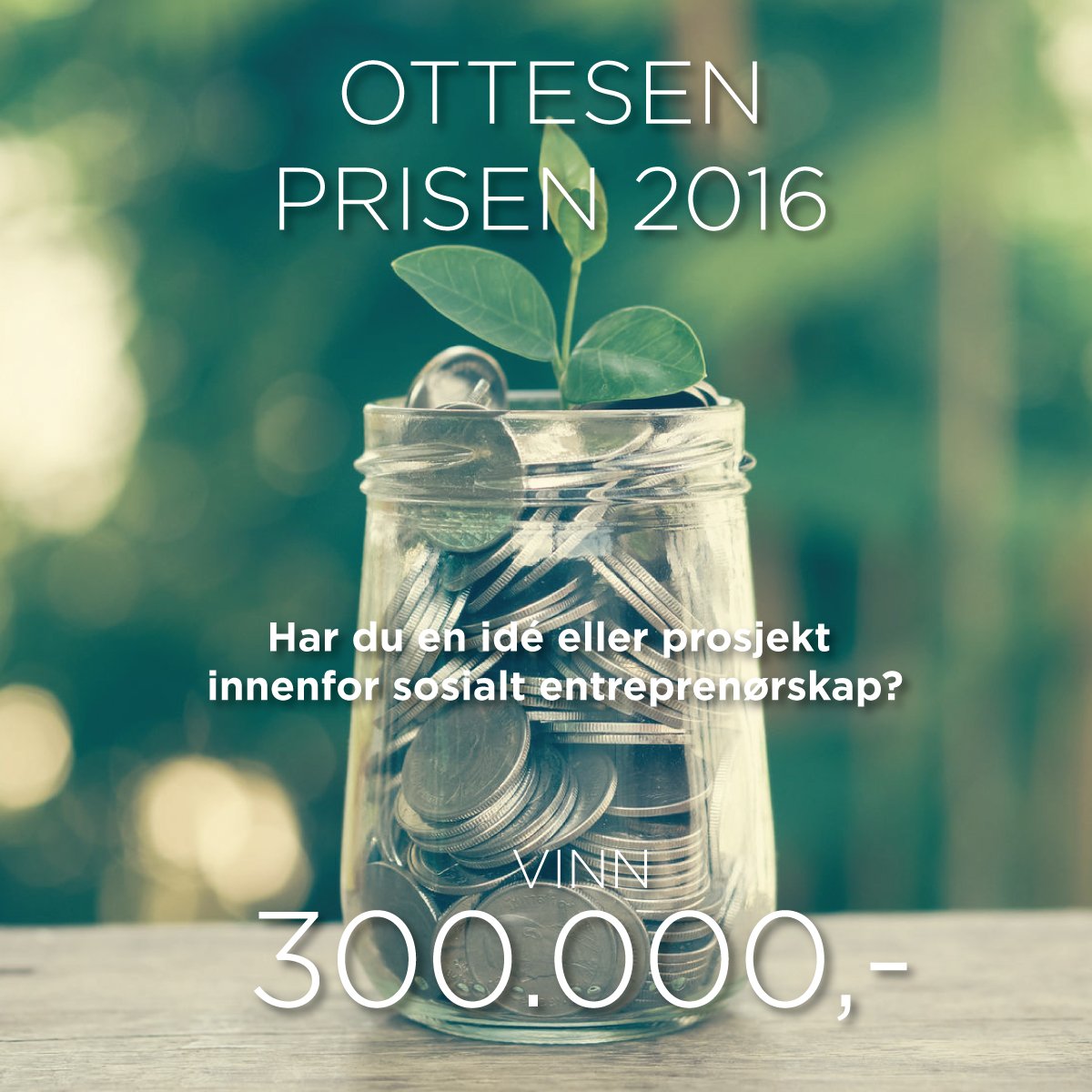 SiOStudentliv's tweet photo. Kristian Ottosen-prisen er en #idepris for studenter. #sosialtentreprenørskap https://t.co/xle6JnWiMF Frist: 20.05! https://t.co/Nc8TZ1B1Lj