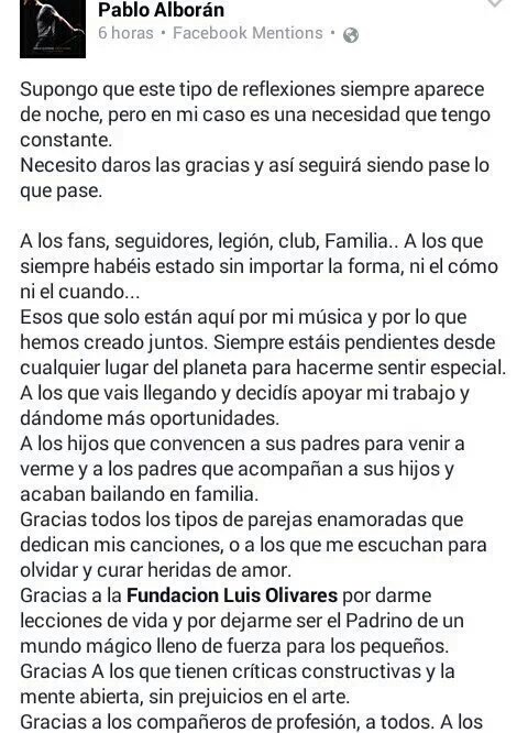 PableteEterno's tweet photo. Creo que no voy a superar esto nunca. Siendo tan pequeño cómo es a su vez tan grande... @pabloalboran https://t.co/fSZiZFF6gv