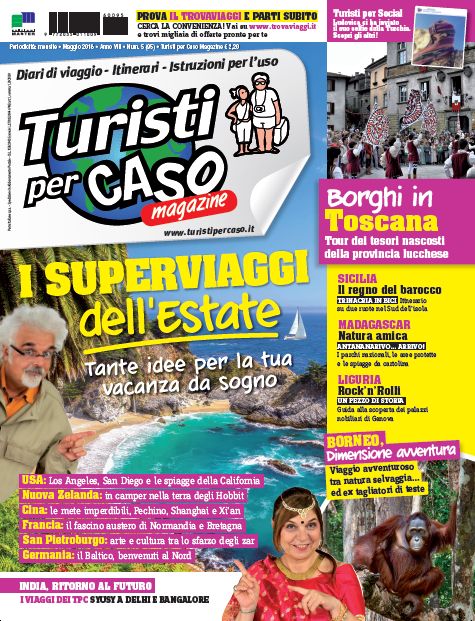 turistipercaso's tweet image. Domani #inedicola #TPCmagazine di maggio! Speciale di copertina: super viaggi dell'estate! bit.ly/magazine-maggio