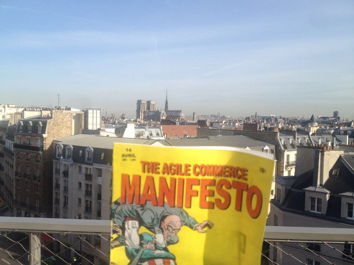 mgardemanger's tweet photo. Super événement nous sommes au #agilecommercemanifesto #target2sell #commercemanifesto #ecommerce https://t.co/qQJA7tyW8V