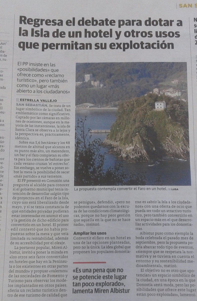 ehbildudonostia's tweet photo. Honelako #Donostia nahi dute... #Atzeraka https://t.co/HqW30g90H1