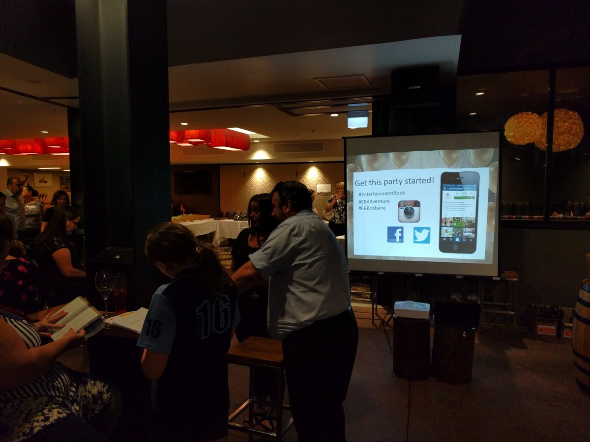 jaredmorgs's tweet photo. It's time to celebrate a new #EntertainmentBook #EBBrisbane year. Bring on the raffle prizes! #EBAdventure prize?! https://t.co/s4F0H8NVRF