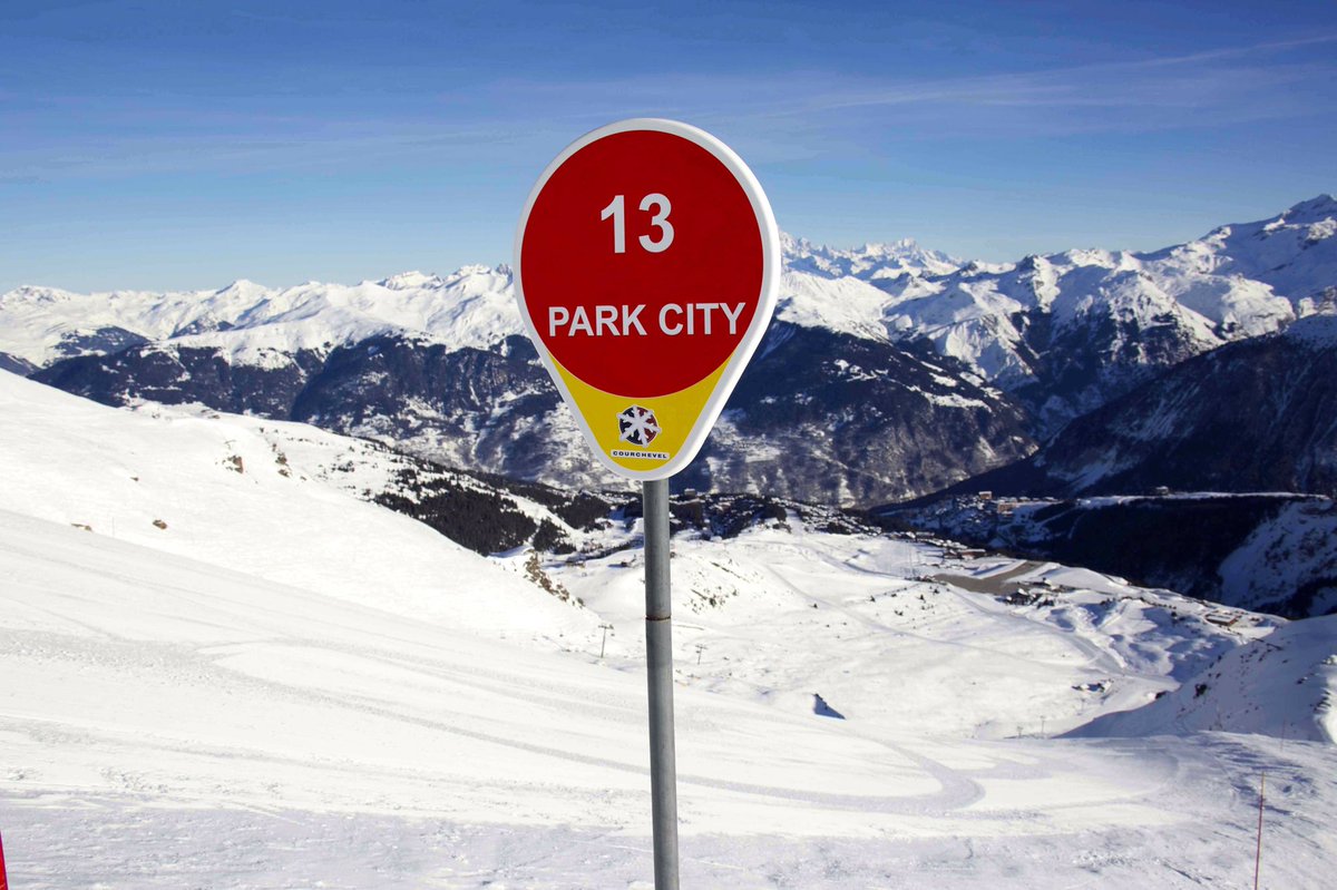 courchevel's tweet photo. La piste du jour à #Courchevel est Park City ⛷ https://t.co/gJSkCXGm7v