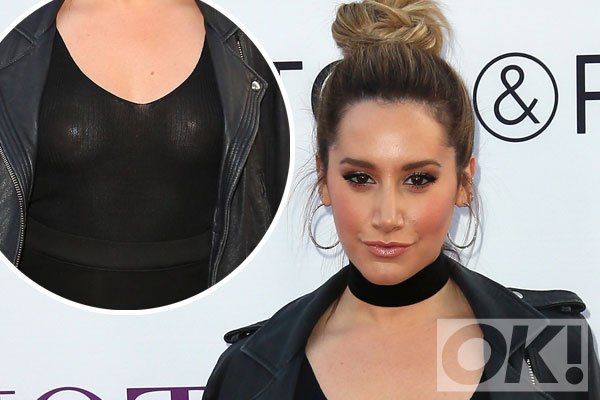 Uh-oh - ashley tisdale suffers major wardrobe malfunction 