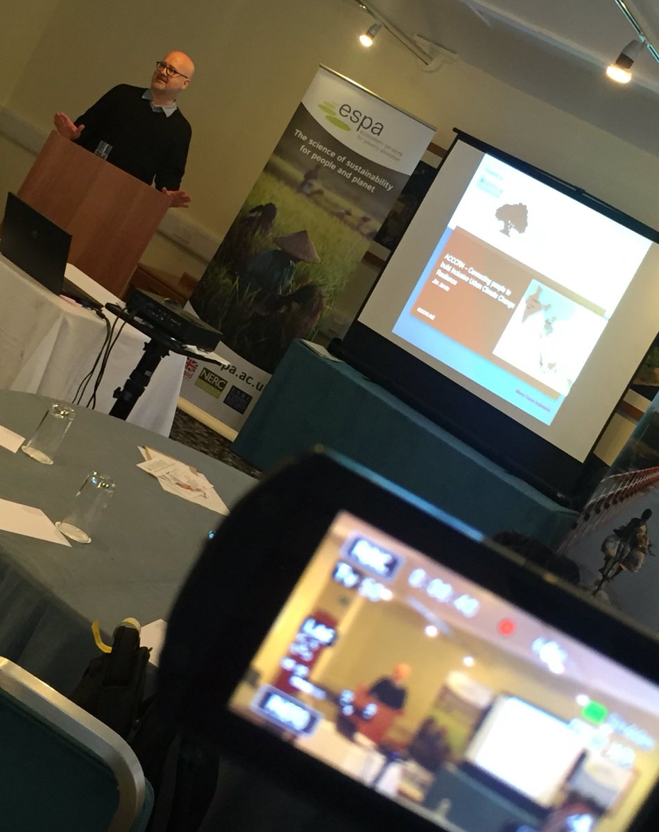 espadirectorate's tweet photo. Jim Jarvie discusses Building Inclusive Urban Climate Change Resilience #ACCCRN #espaED https://t.co/M9qGMAqism