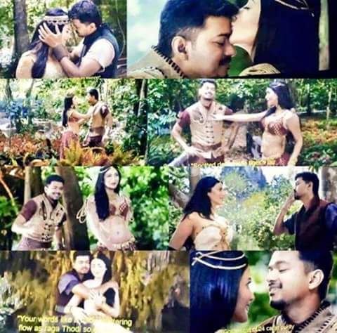 asikshrutian's tweet photo. Stay Tune...Dont miss out to Watch ths super cute & adorable @shrutihaasan #puli at 6Pm on #suntv #Fantancy #love https://t.co/2W60oxfKch