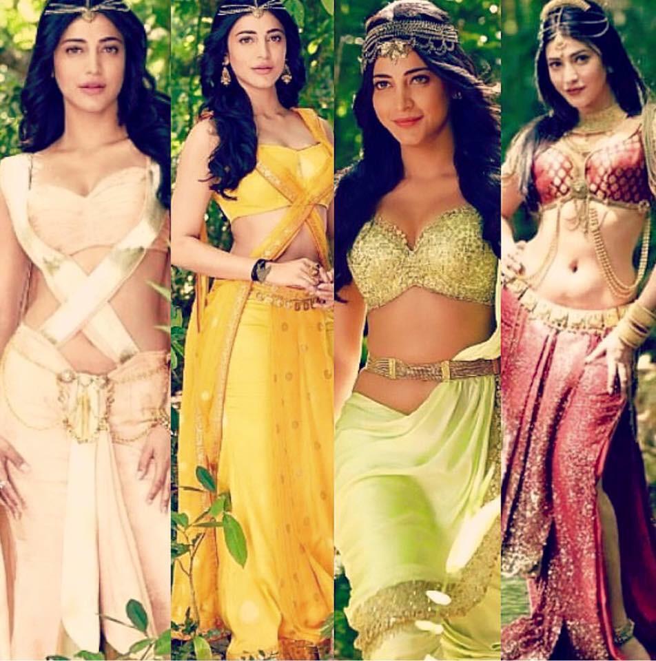 asikshrutian's tweet photo. Stay Tune...Dont miss out to Watch ths super cute & adorable @shrutihaasan #puli at 6Pm on #suntv #Fantancy #love https://t.co/2W60oxfKch