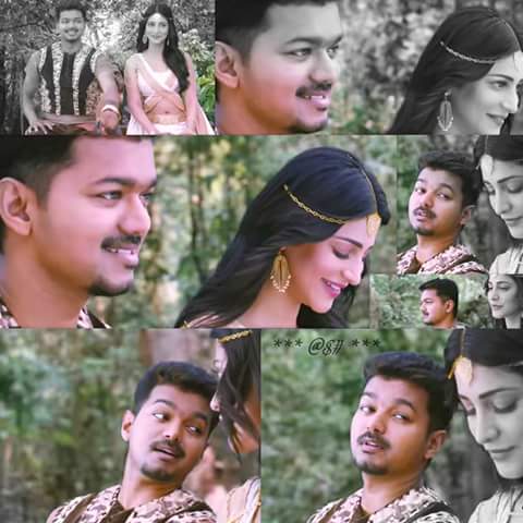 asikshrutian's tweet photo. Stay Tune...Dont miss out to Watch ths super cute & adorable @shrutihaasan #puli at 6Pm on #suntv #Fantancy #love https://t.co/2W60oxfKch