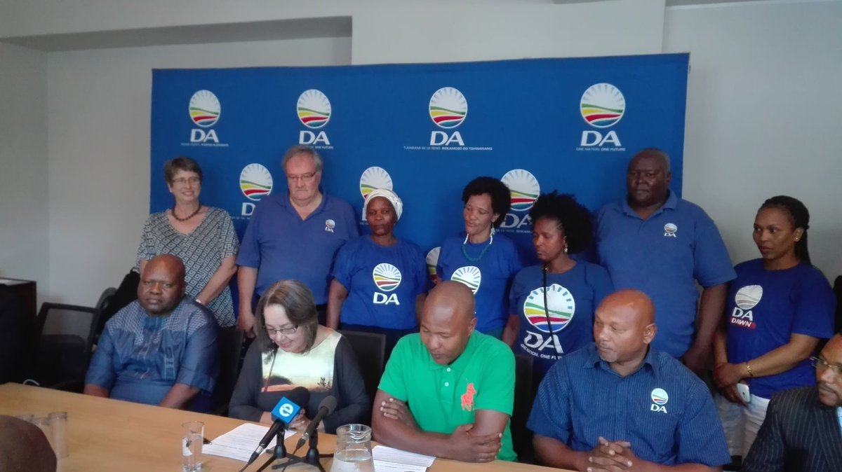 PatriciaDeLille's tweet photo. It gives me great pleasure to announce ANC Cllr Mazwakhe Nqavashe to the DA. #KeepMakingProgress https://t.co/iDImsLW4aM
