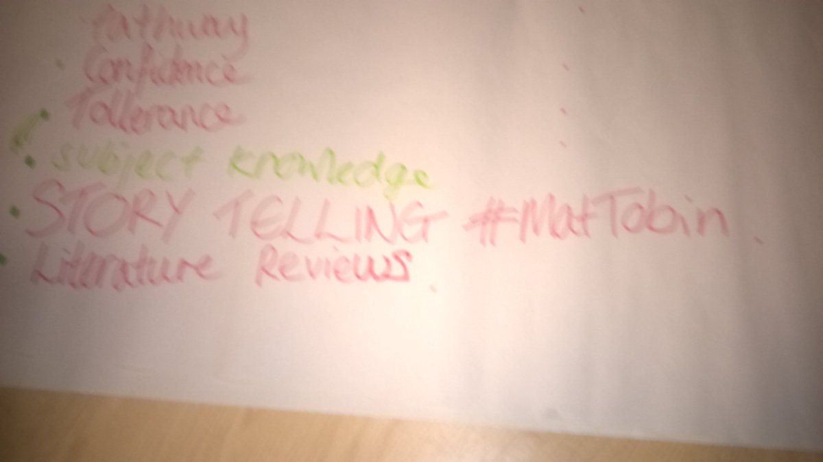 Dan13078667's tweet photo. Asked what our highlights were... Obvious our group said Storytelling!  @Mat_at_Brookes https://t.co/U52opMLlxG