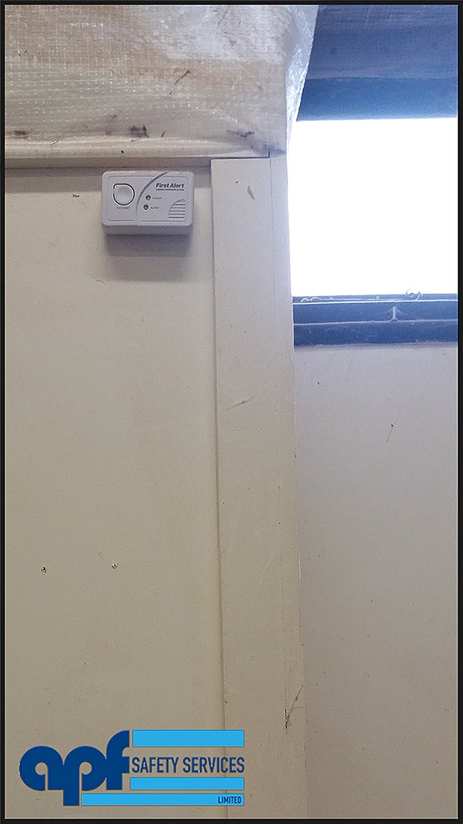 APFSafetyServ's tweet photo. #carbonmonoxide detectors should NOT be on the wall, but should be at ground level!

NOT like this one! https://t.co/1xUWtXrgy0