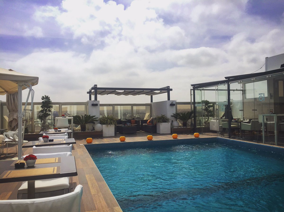 Nice View from the #Rooftop of <a href="/MovenpickHotels/">Mövenpick Hotels</a> #Casablanca #Morocco #Movenpick