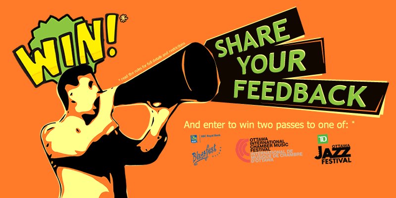 It's our 20th Anniversary! Help us plan the next 20! ow.ly/10kcZL #OttEvents #OttArts #Ottawa