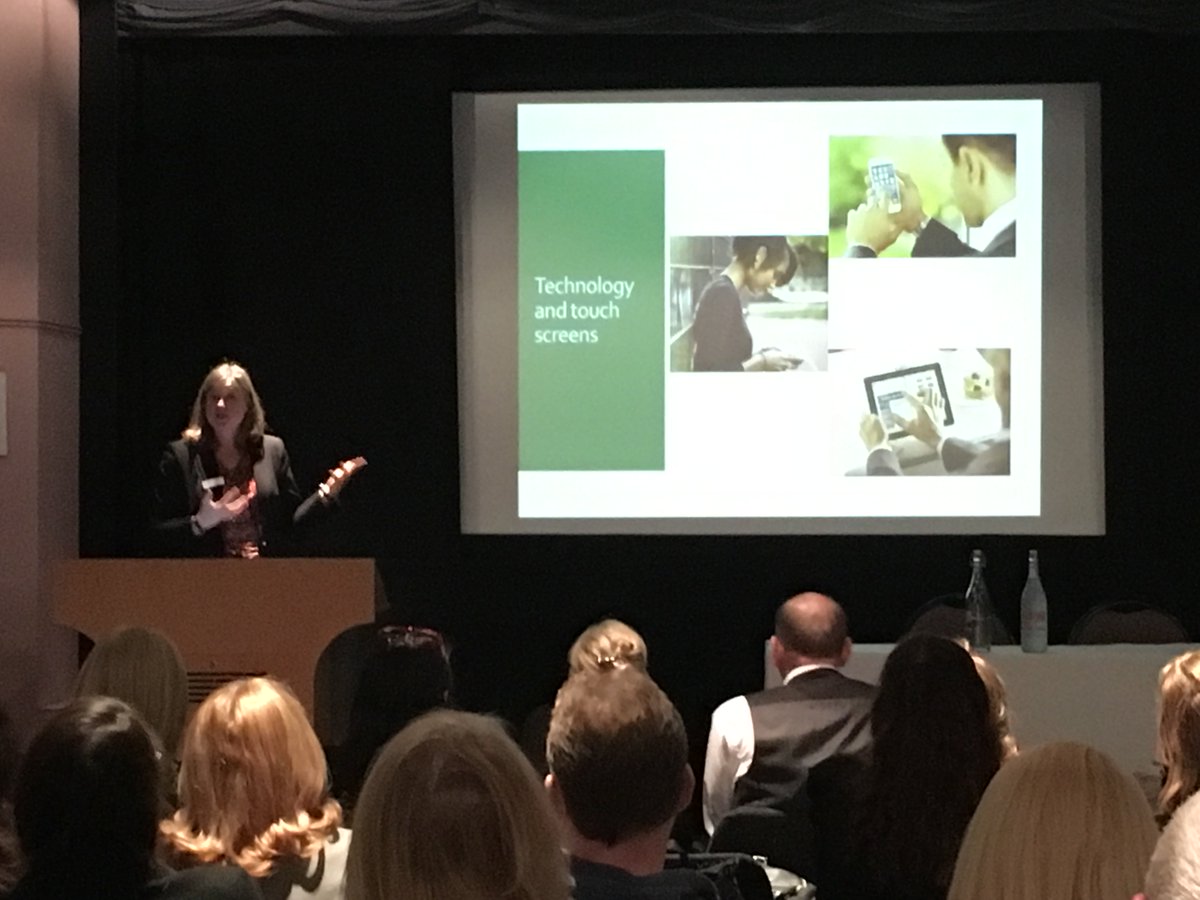 Posturite's tweet photo. Our very own @ErgoMetters speaking at the #posturitesymposium today! Here she is talking about agile working #health https://t.co/nVrJhKzxyj