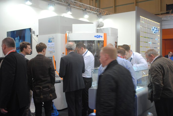 Innovative EDM and 5-axis machines showcased by GF Machining Solutions at MACH