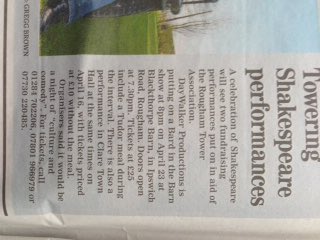 DayWalkerShows's tweet photo. Very pleased to have been in the @EADT24 on Saturday! https://t.co/33bRVNwoFo