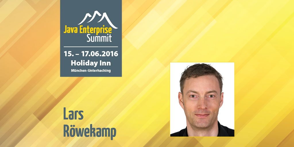 JavaESummit's tweet image. Workshop @mobileLarson:"#Microservice mit #JavaEE – oh, mein Gott, das geht?!" #JavaESummit ow.ly/10w6SX