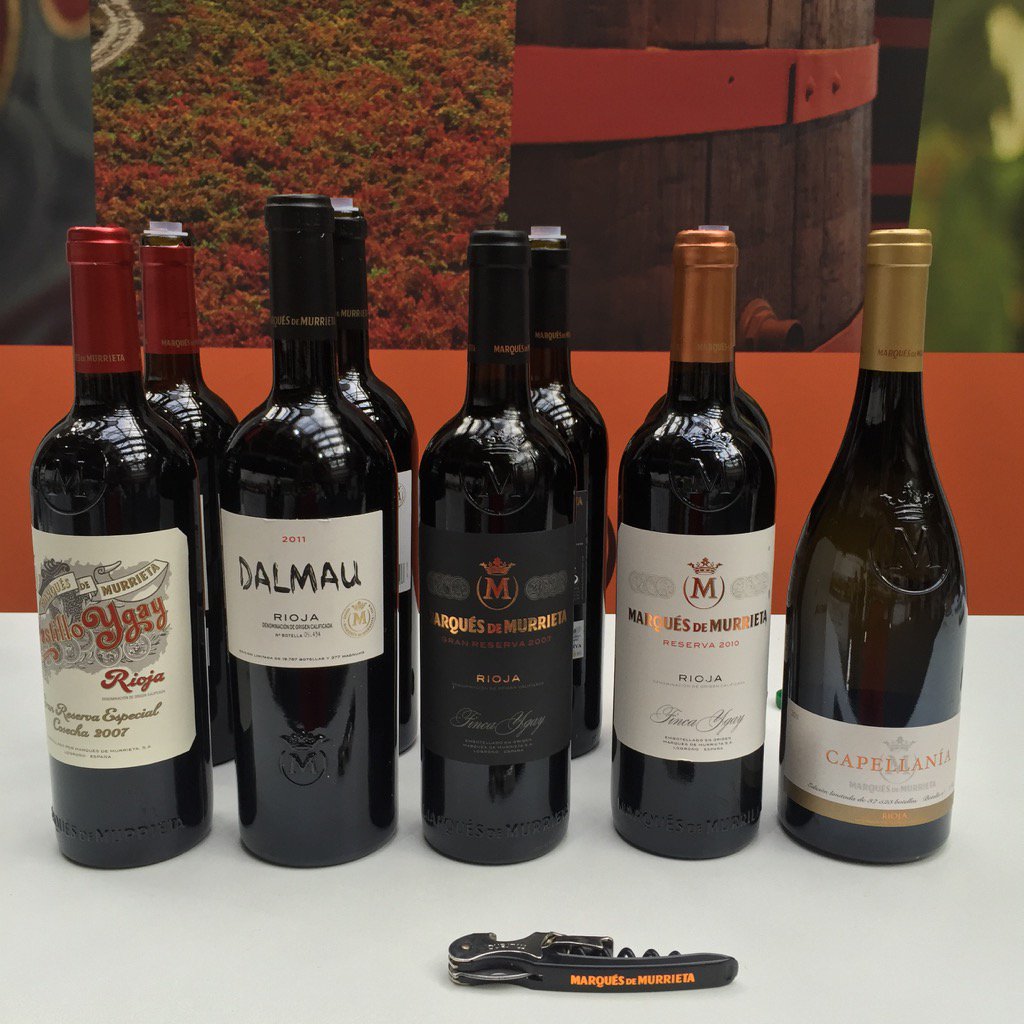 MMDUK's tweet photo. Come and try @MarquesMurrieta at @spanishwinefair stand 34! @RiojaWine_UK #wine #MMDis30 https://t.co/VkdhVzLOYL