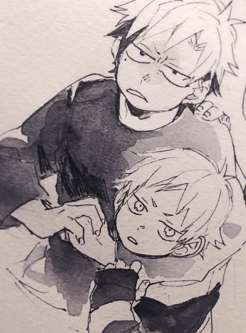 「くるしい」
「ならそれらしくしろよ。」 