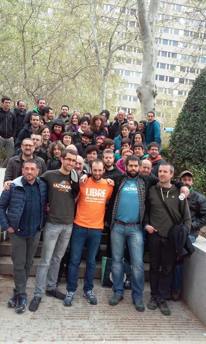 Los cinco militantes independentistas, libres #Aztnugal