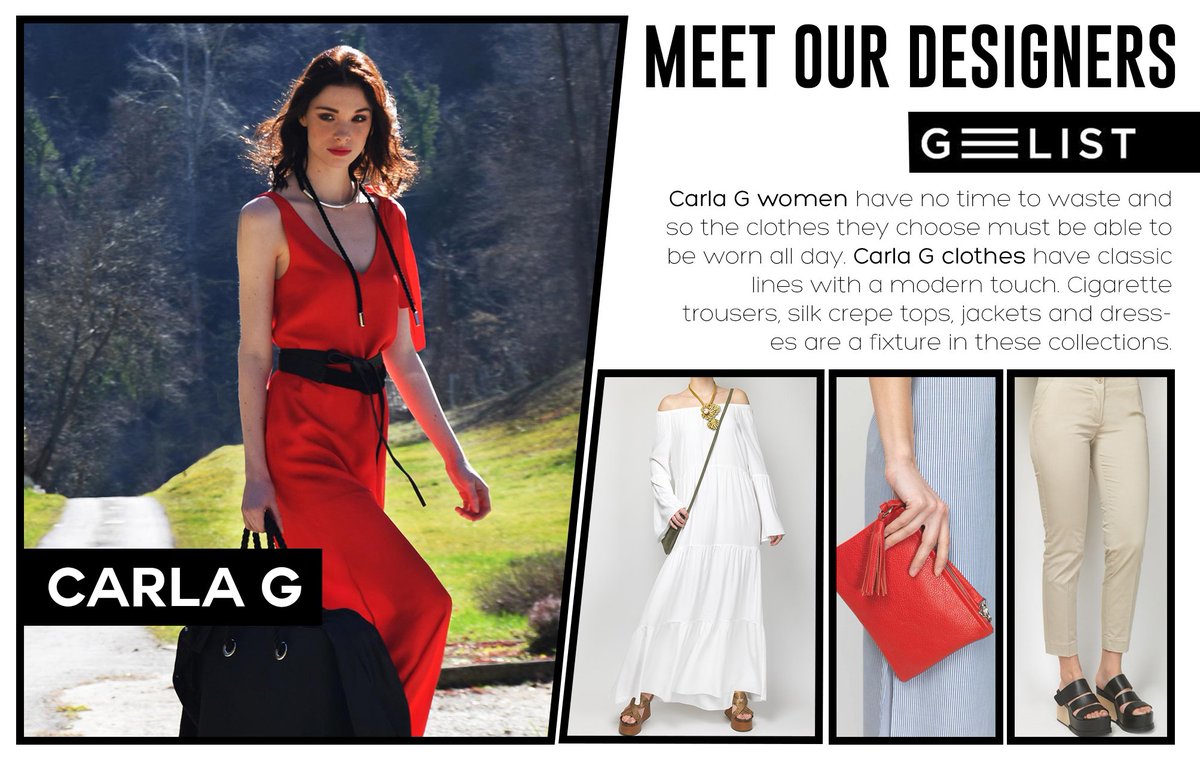 Carla G, a true representative of #italianstyle!Visit bit.ly/1Wt95ze to view all Carla G. products!#fashion
