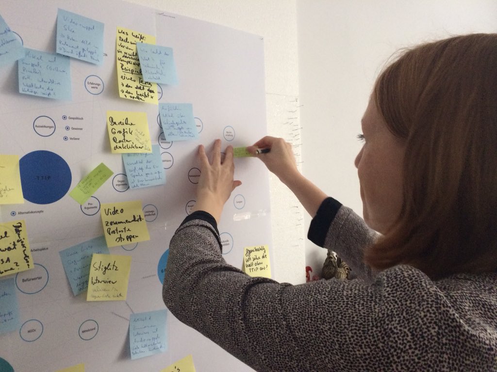 DerKontext's tweet photo. Das erste Thema kommt schon bald! Redaktionsarbeit im #kontextlab @DerKontext https://t.co/smgjr2UhWy