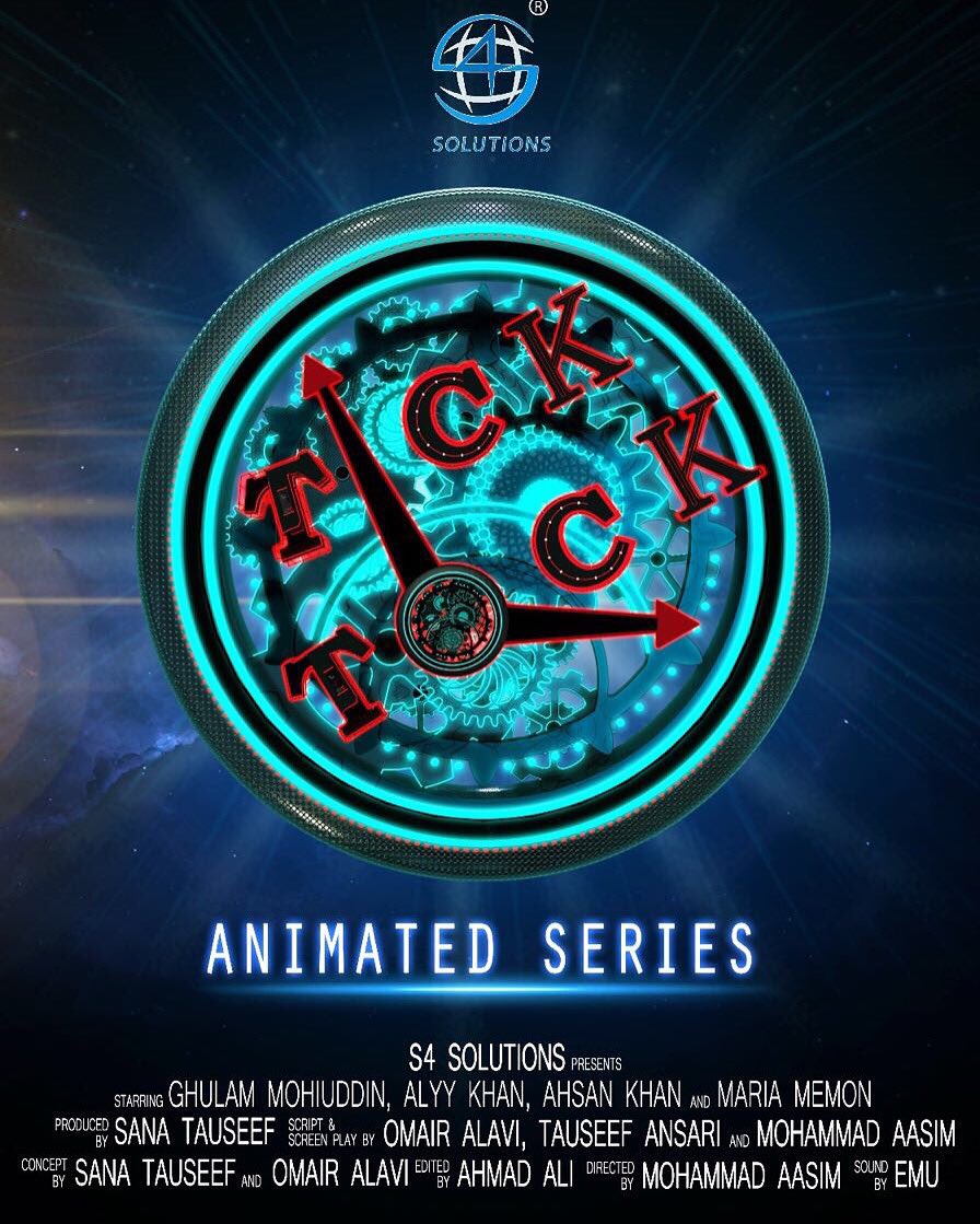 SanaaTauseef's tweet photo. @teams4solutions presents "Tick Tock" an animated series coming soon. #TickTock #Animation #S4Solutiins https://t.co/y2VSvoR2zS