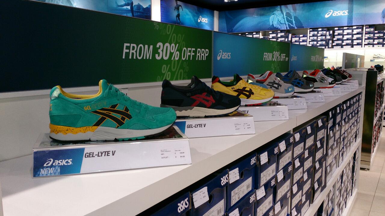 asics outlet kildare village