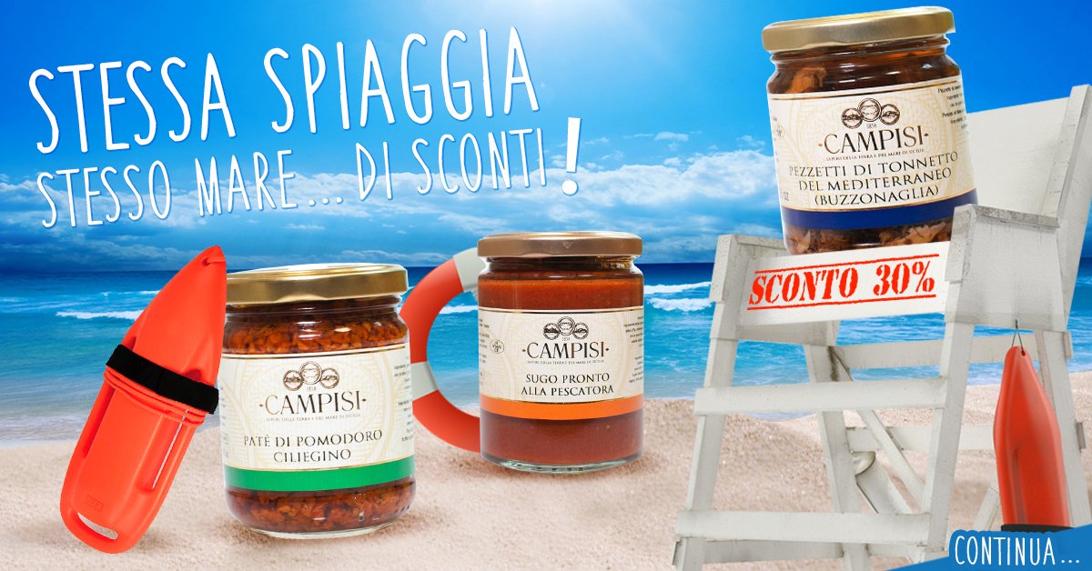 #sconti #comese fosse #estate? 
blog.campisiconserve.it/2016/04/14/off…