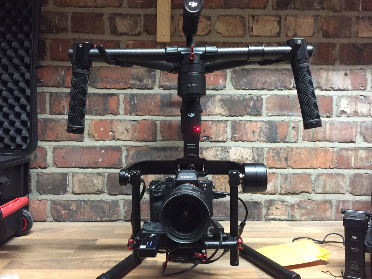 MattGathercole's tweet image. New Sony A7smk2 and RoninM gimbal ready to work #100fps #4k