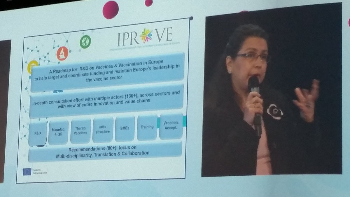 jlhunault's tweet photo. @BIOVISIONForum présentation of #iprove innovation partnership roadmap for R&D on #vaccines #vaccination in #Europe https://t.co/oZVrOmEf92