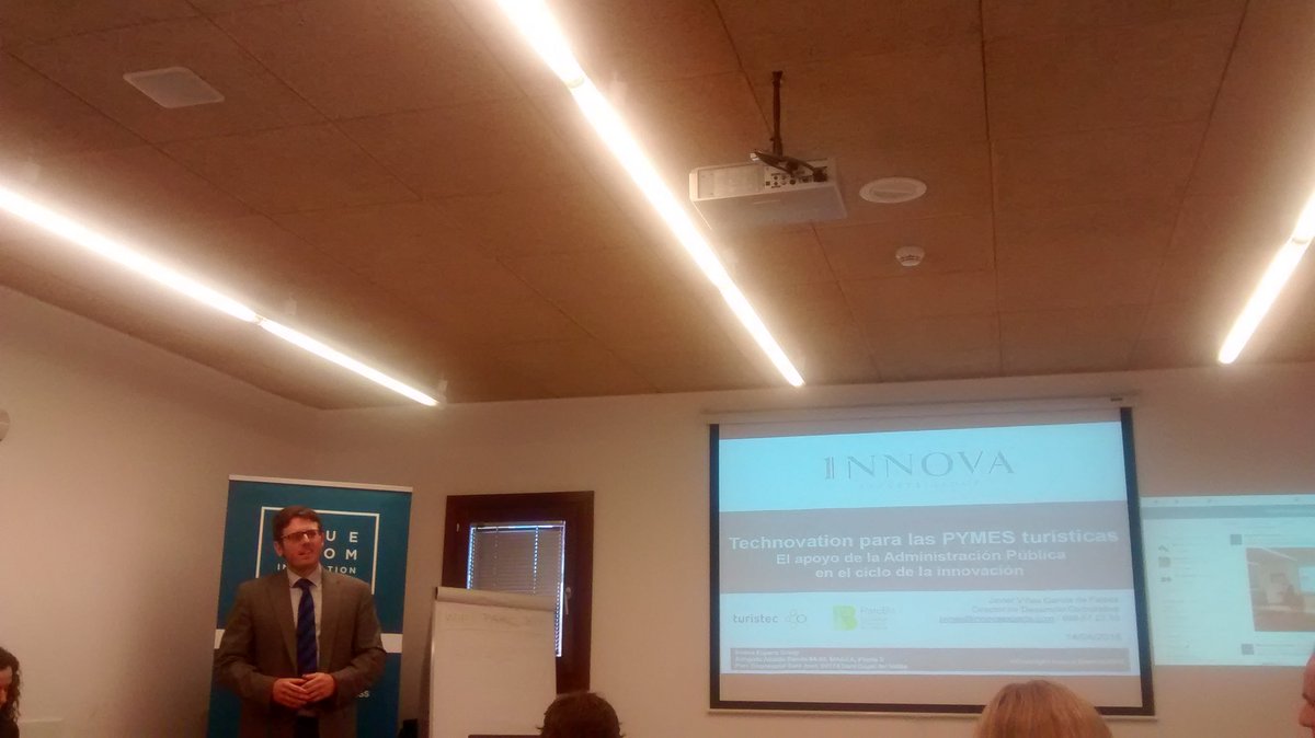 DivulgantTIC's tweet photo. #TechnovationPalma #InnovaExperts nos habla del apoyo fiscal de la admon publica a la innovacion https://t.co/czKt8t4liZ