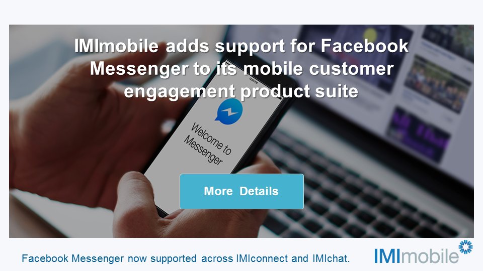 webex_cpaas's tweet image. Excited to announce we added @facebook Messenger to our customer engagement product suite bit.ly/imif8