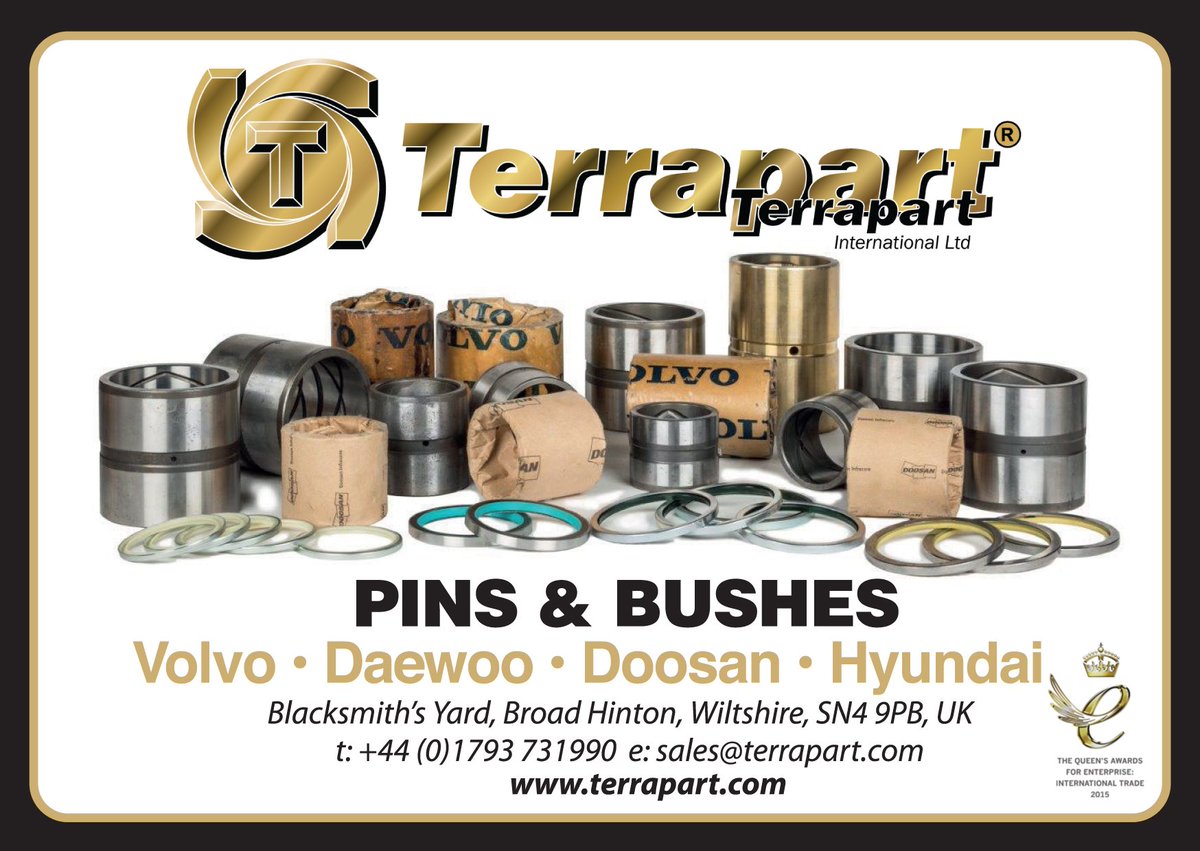 Terrapart's tweet photo. Pins, Bushes &amp; Seals for #Volvo #Daewoo #Doosan #Hyundai https://t.co/duTWAJwRPB